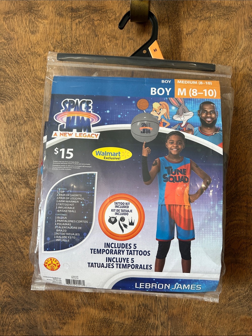 Space Jam: A New Legacy Tune Squad Boys Blue/Orange Costume - LeBron James